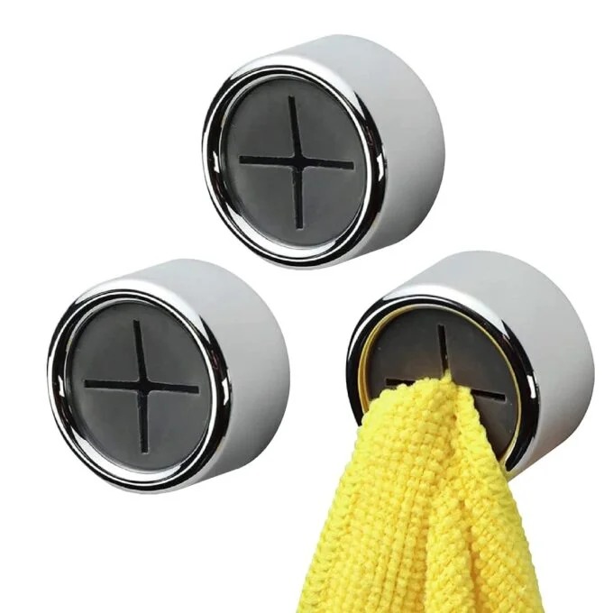 Toallero Adhesivo Para Baños Cocina x3